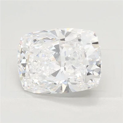 4.01ct D VVS2 Rare Carat Ideal Cut Cushion Lab Grown Diamond