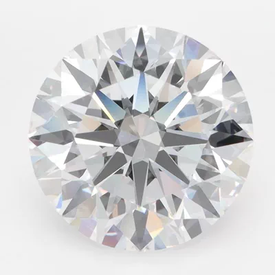 5.54ct D FL Rare Carat Ideal Cut Round Lab Grown Diamond