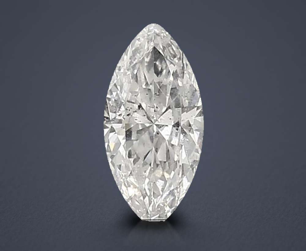 0.61ct E SI2 Rare Carat Ideal Cut Marquise Diamond