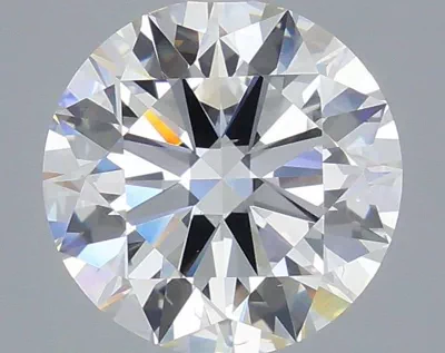 3.47ct H VS2 Rare Carat Ideal Cut Round Diamond