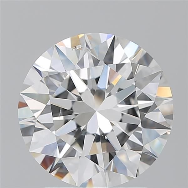 2.51ct G SI1 Rare Carat Ideal Cut Round Diamond