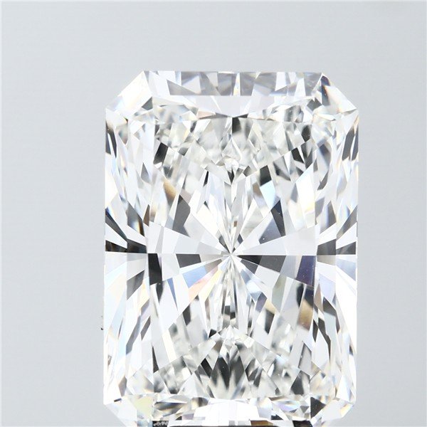 14.06ct F VVS2 Rare Carat Ideal Cut Radiant Lab Grown Diamond