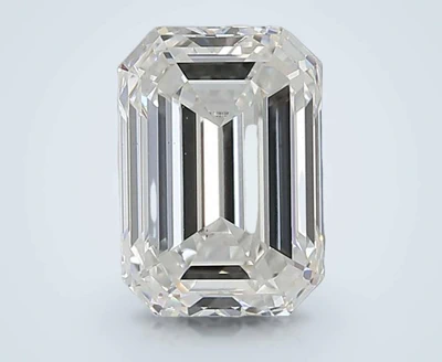 2.08ct F VS1 Rare Carat Ideal Cut Emerald Lab Grown Diamond