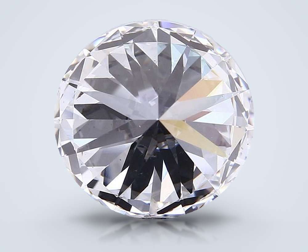 9.07ct F SI1 Rare Carat Ideal Cut Round Lab Grown Diamond