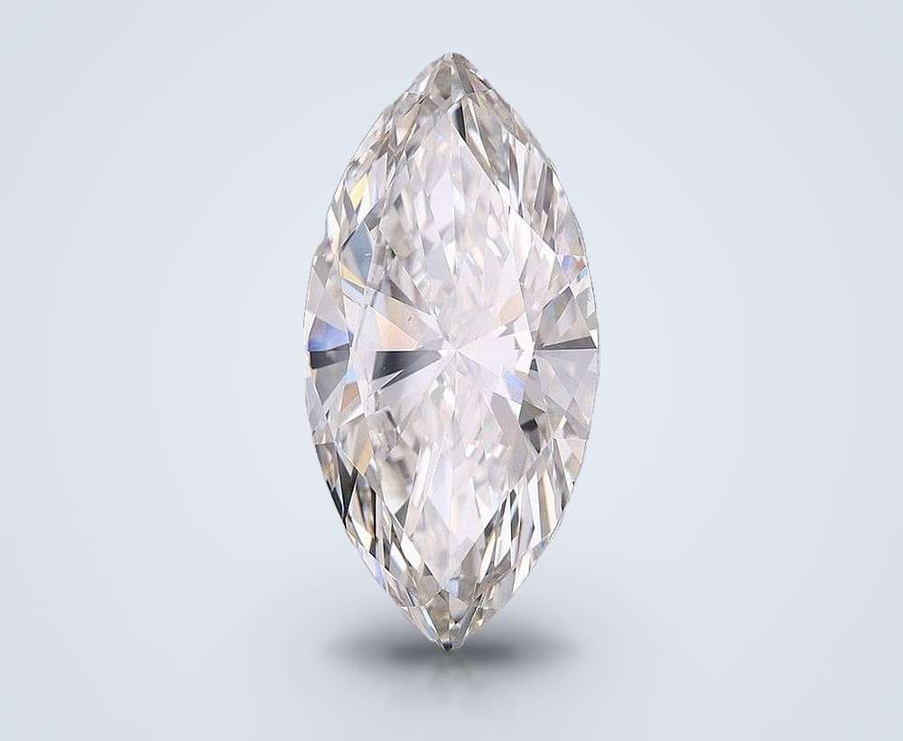 7.03ct H VS1 Rare Carat Ideal Cut Marquise Lab Grown Diamond