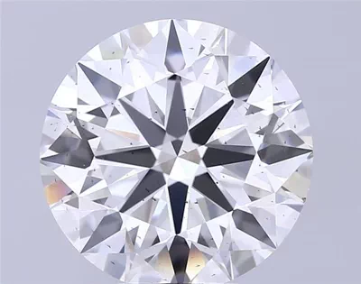 7.54ct F SI1 Ideal Cut Round Lab Grown Diamond