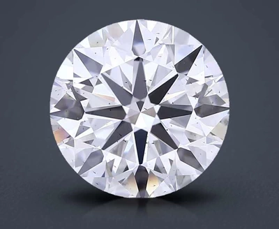 7.54ct F SI1 Ideal Cut Round Lab Grown Diamond