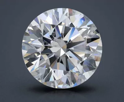 4.19ct E VS1 Rare Carat Ideal Cut Round Lab Grown Diamond