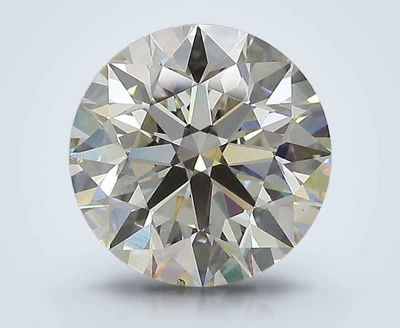 3.08ct J VS1 Excellent Cut Round Lab Grown Diamond