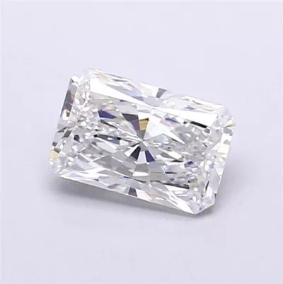 1.53ct D VVS2 Rare Carat Ideal Cut Radiant Lab Grown Diamond