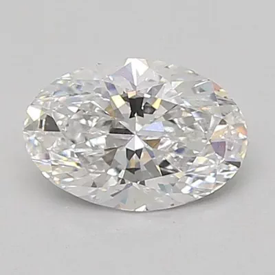0.96ct D VS1 Very Good Cut Oval Lab Grown Diamond