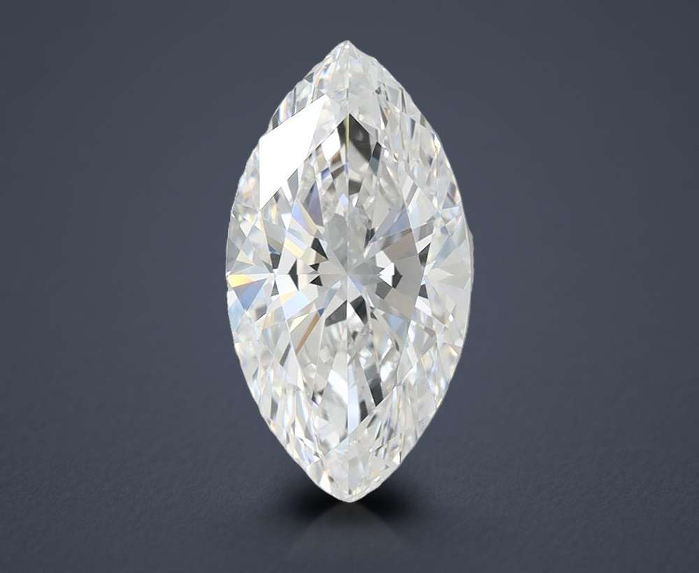1.61ct D VVS1 Rare Carat Ideal Cut Marquise Lab Grown Diamond