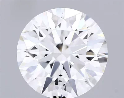 5.03ct F SI1 Rare Carat Ideal Cut Round Lab Grown Diamond