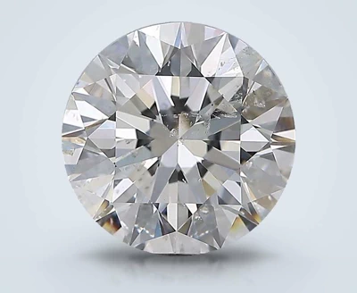 3.51ct H SI2 Rare Carat Ideal Cut Round Diamond