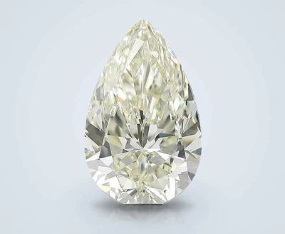 3.51ct K IF Rare Carat Ideal Cut Pear Diamond
