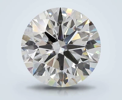 4.09ct E VVS2 Rare Carat Ideal Cut Round Lab Grown Diamond