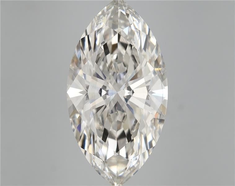 8.04ct H VS2 Rare Carat Ideal Cut Marquise Lab Grown Diamond