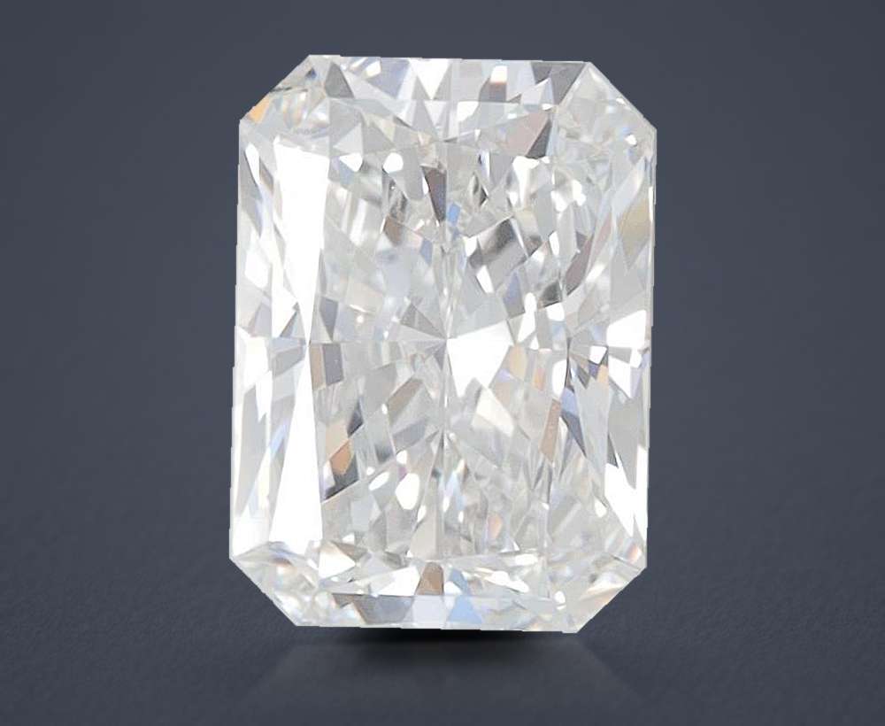 1.52ct D VS1 Rare Carat Ideal Cut Radiant Lab Grown Diamond