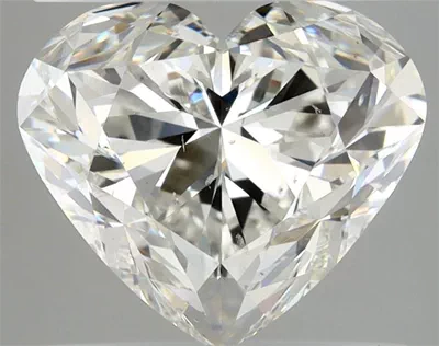 3.01ct I SI2 Rare Carat Ideal Cut Heart Diamond