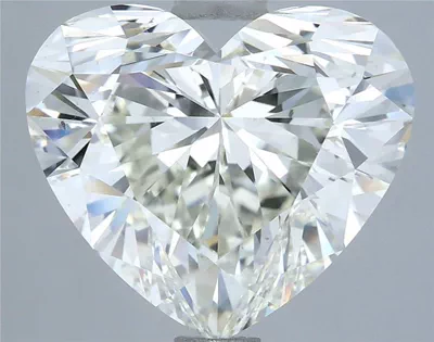 4.04ct J VS2 Rare Carat Ideal Cut Heart Diamond