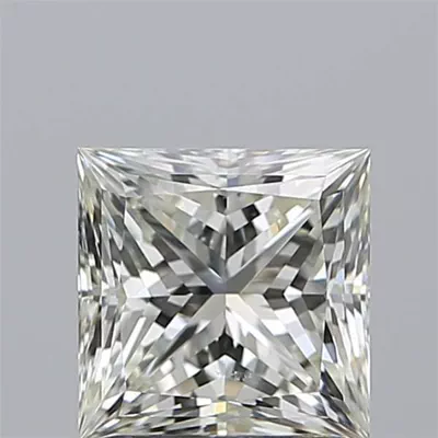 1.53ct I VS2 Rare Carat Ideal Cut Princess Diamond
