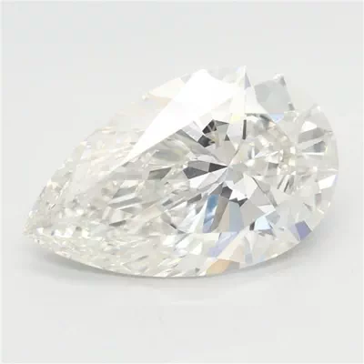 5.08ct G VVS2 Rare Carat Ideal Cut Pear Lab Grown Diamond