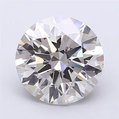 2.57ct F VS2 Rare Carat Ideal Cut Round Lab Grown Diamond