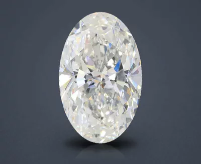 3.01ct F VS1 Very Good Cut Oval Lab Grown Diamond