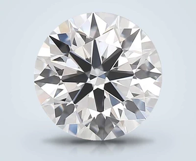 2.66ct D VVS1 Rare Carat Ideal Cut Round Lab Grown Diamond