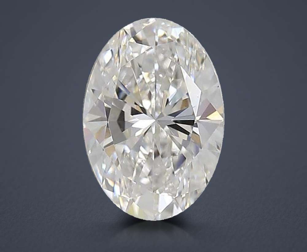 4.04ct E VVS2 Rare Carat Ideal Cut Oval Lab Grown Diamond