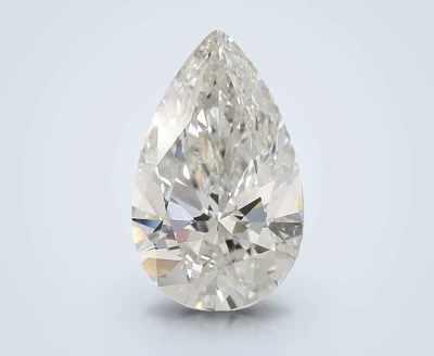 5.41ct F VS1 Rare Carat Ideal Cut Pear Lab Grown Diamond