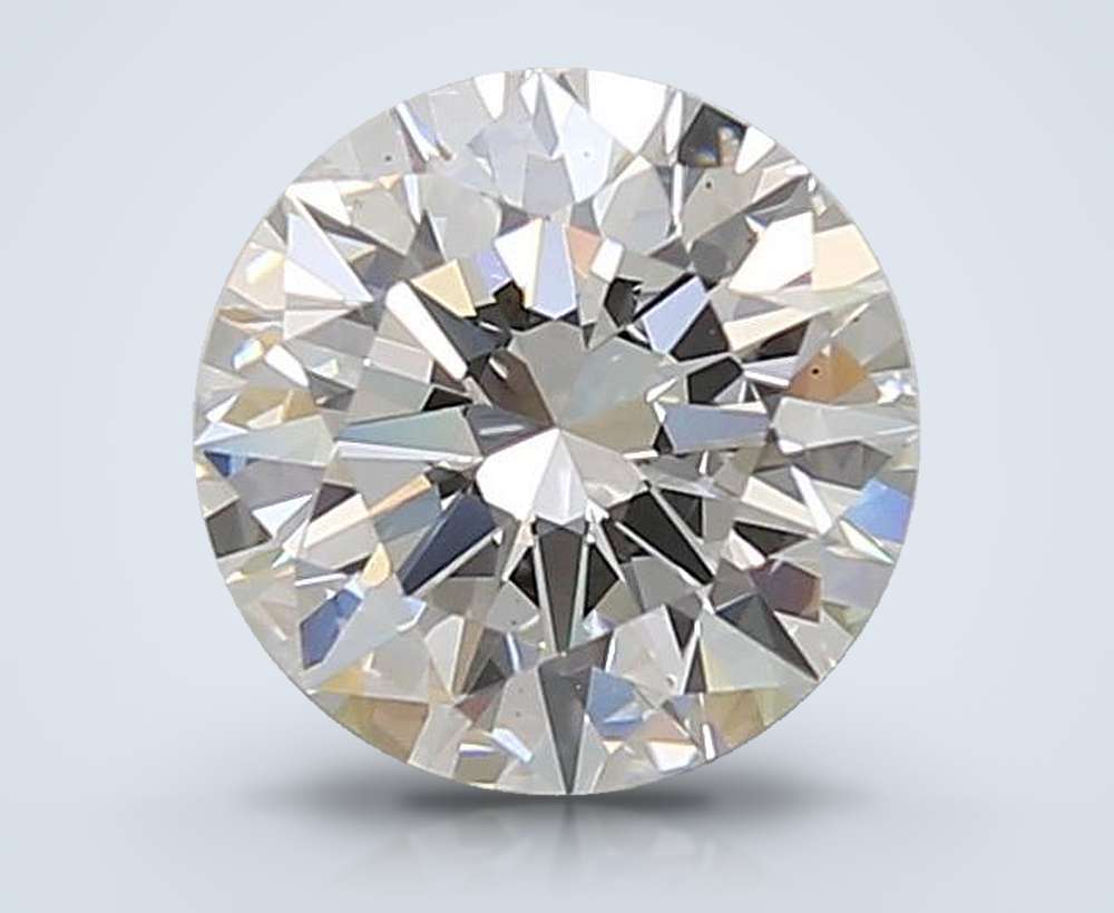 1.52ct D VS2 Rare Carat Ideal Cut Round Lab Grown Diamond