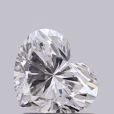 0.91ct E VS2 Good Cut Heart Lab Grown Diamond