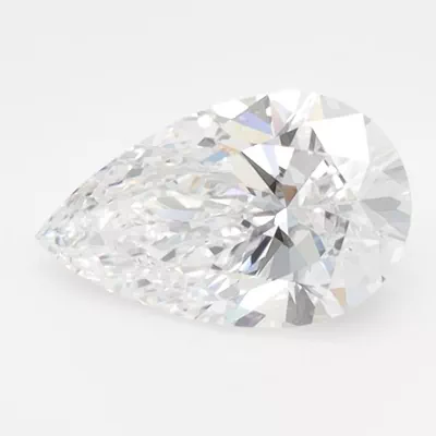 1.06ct D VVS1 Rare Carat Ideal Cut Pear Lab Grown Diamond