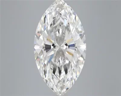 4.52ct F VS2 Rare Carat Ideal Cut Marquise Lab Grown Diamond