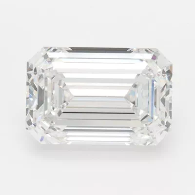 1.50ct E VS1 Rare Carat Ideal Cut Emerald Lab Grown Diamond