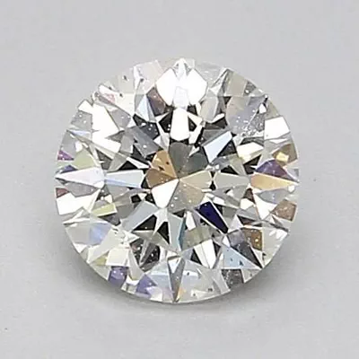 0.53ct I SI1 Rare Carat Ideal Cut Round Diamond