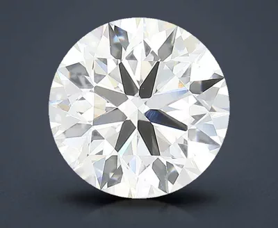 3.41ct H VVS2 Rare Carat Ideal Cut Round Lab Grown Diamond