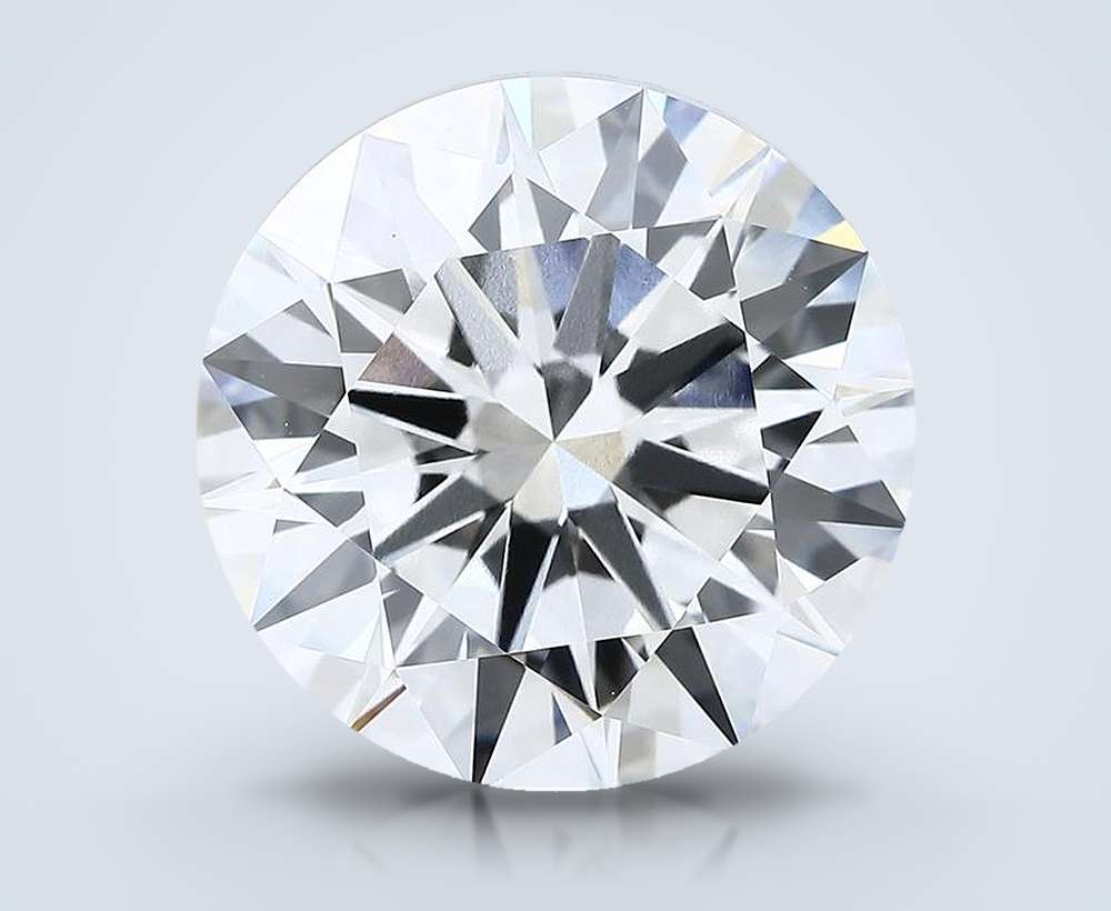 11.04ct F VS1 Rare Carat Ideal Cut Round Lab Grown Diamond