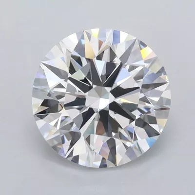 2.01ct E FL Rare Carat Ideal Cut Round Lab Grown Diamond