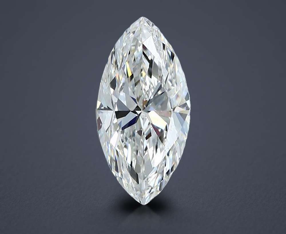 2.50ct H VS2 Rare Carat Ideal Cut Marquise Diamond