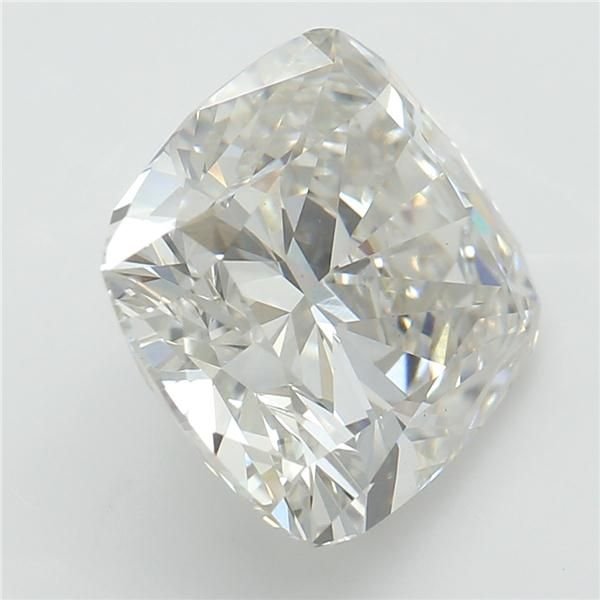 2.82ct I VS1 Very Good Cut Cushion Lab Grown Diamond