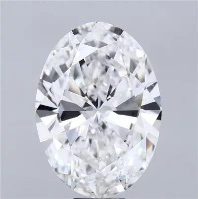 15.06ct E VS2 Rare Carat Ideal Cut Oval Lab Grown Diamond