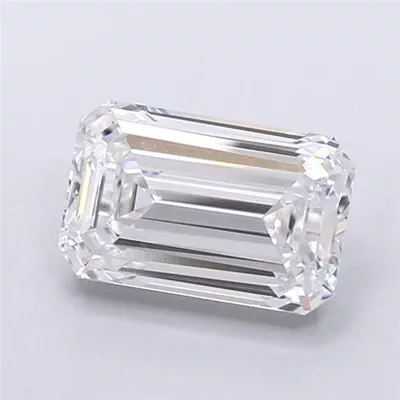 2.06ct D VS1 Rare Carat Ideal Cut Emerald Lab Grown Diamond