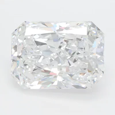 3.04ct D VVS2 Rare Carat Ideal Cut Radiant Lab Grown Diamond