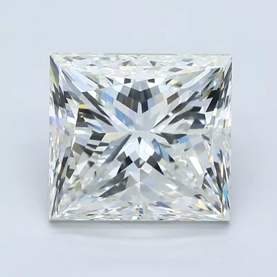 5.03ct I VS1 Very Good Cut Princess Diamond