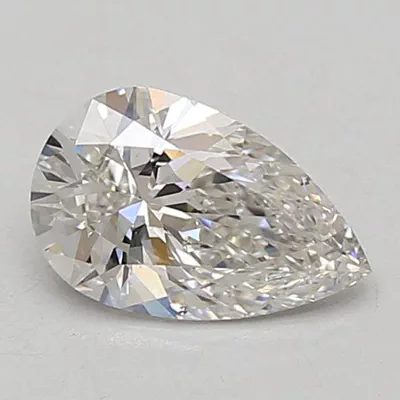 0.98ct E VS2 Rare Carat Ideal Cut Pear Lab Grown Diamond