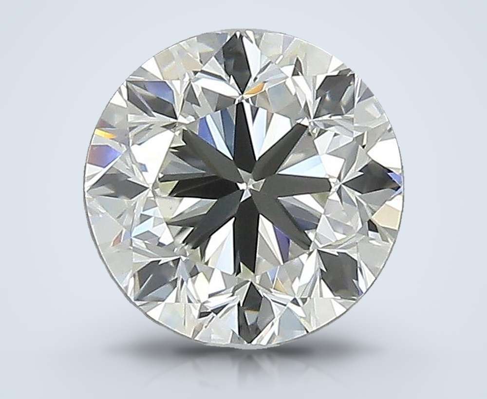 2.00ct K VVS2 Good Cut Round Diamond