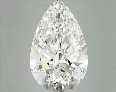 12.27ct F VVS2 Rare Carat Ideal Cut Pear Lab Grown Diamond