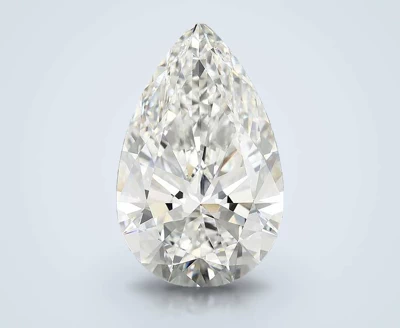 12.27ct F VVS2 Rare Carat Ideal Cut Pear Lab Grown Diamond